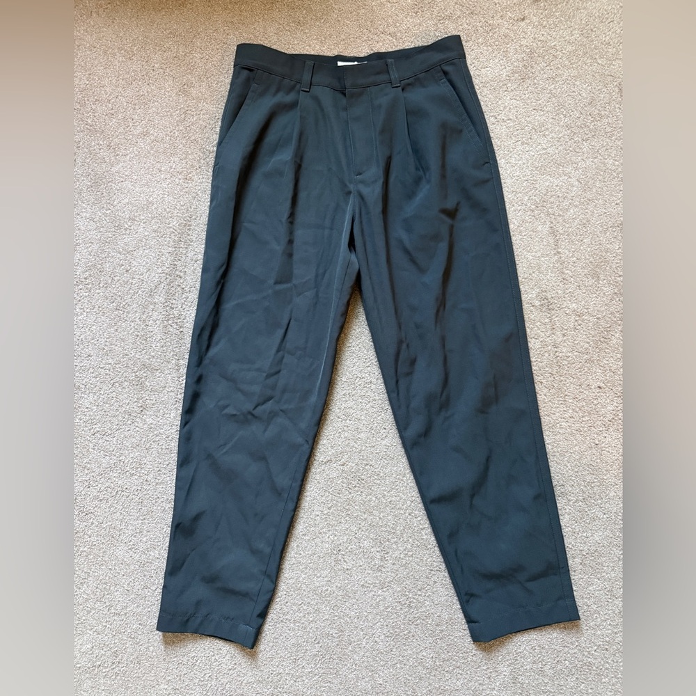 COS Men's Dark Gray Dress Pants